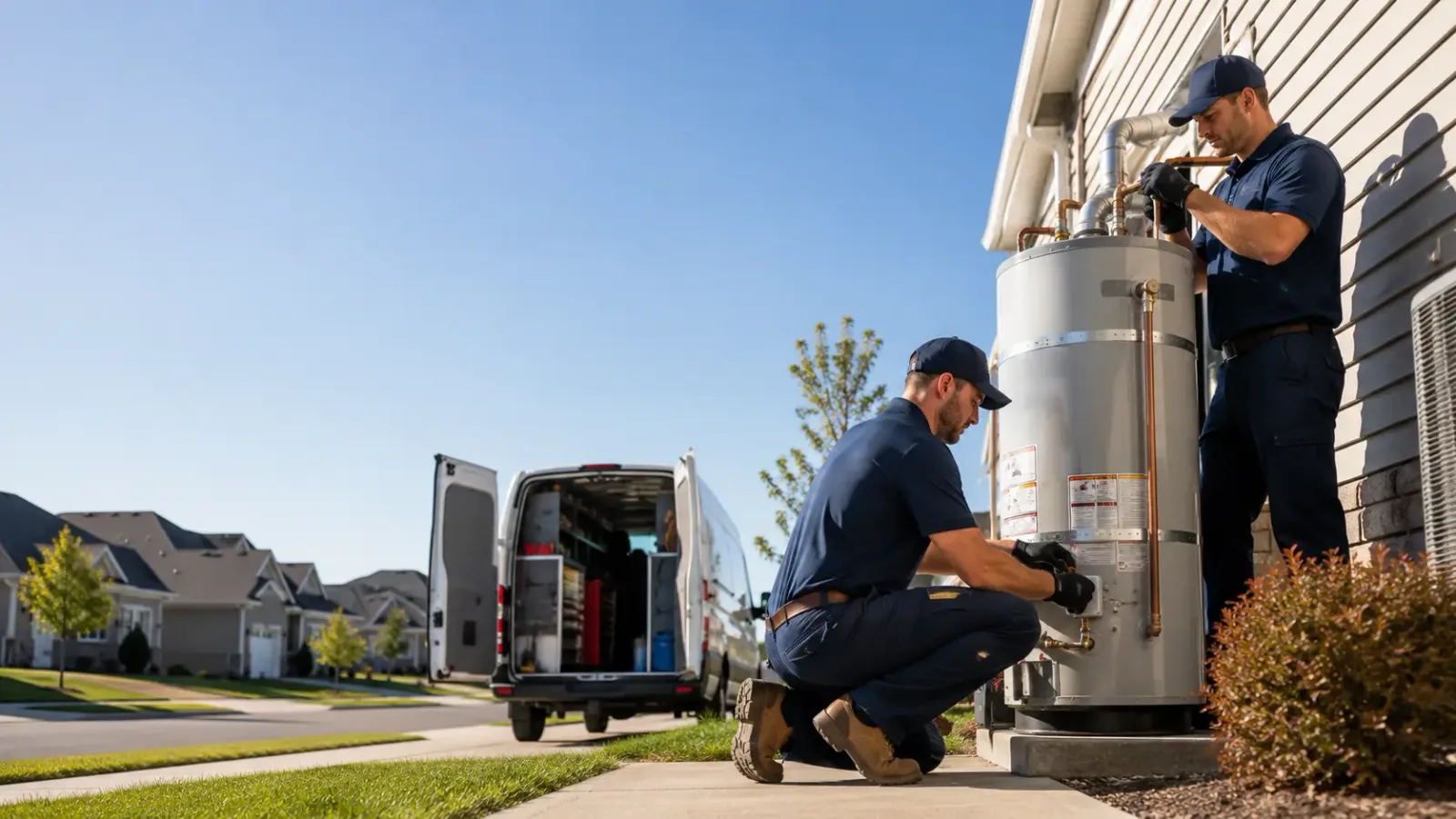 Water Heater Installation in Bellville, TX